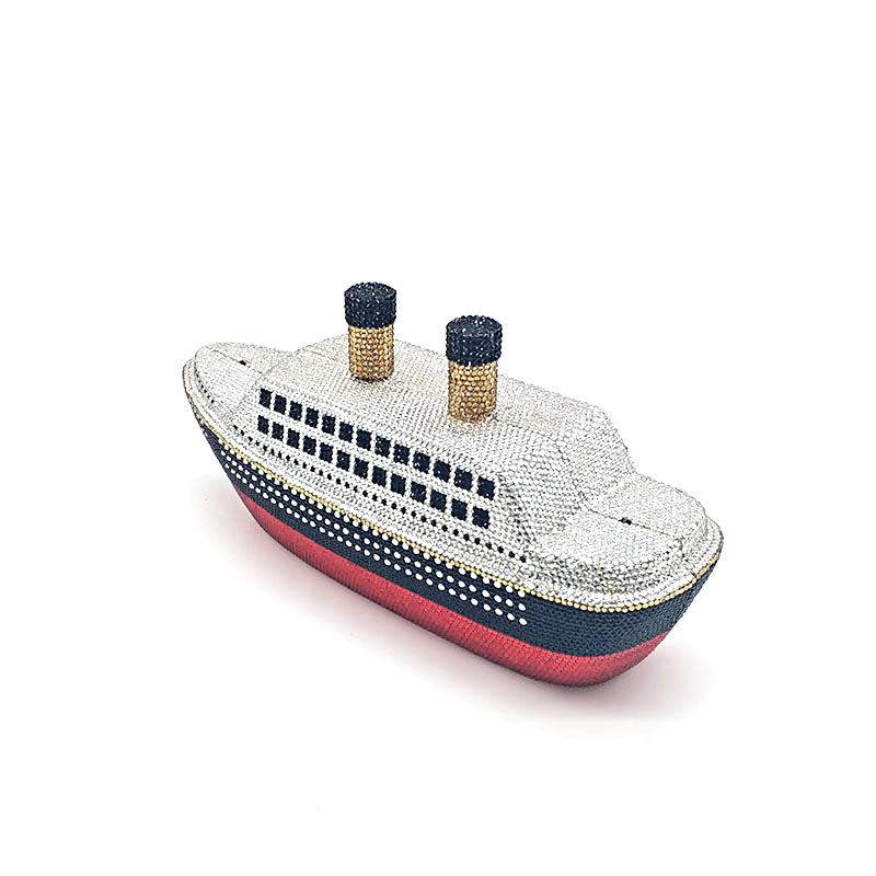 Steamship Crystal Clutch