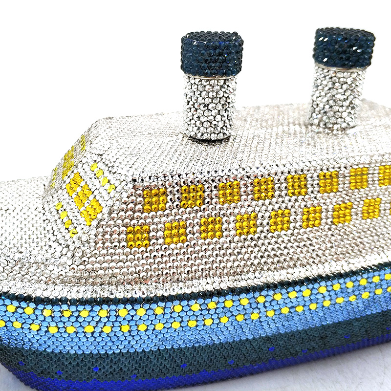 Steamship Crystal Clutch