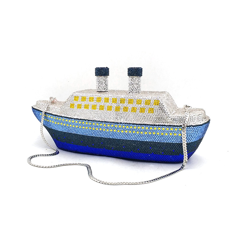 Steamship Crystal Clutch