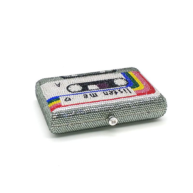 Fashion Audio Tape Clutch