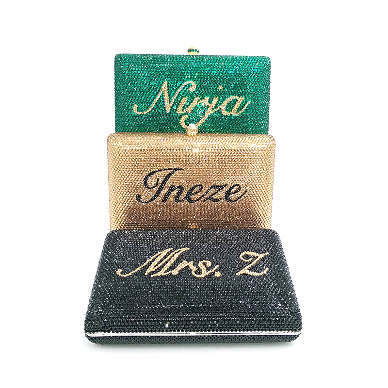 Bling Crystal Customize Clutch