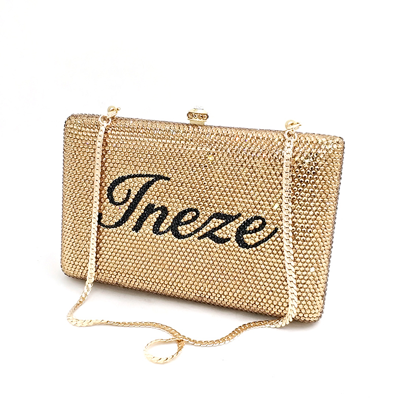 Bling Crystal Customize Clutch