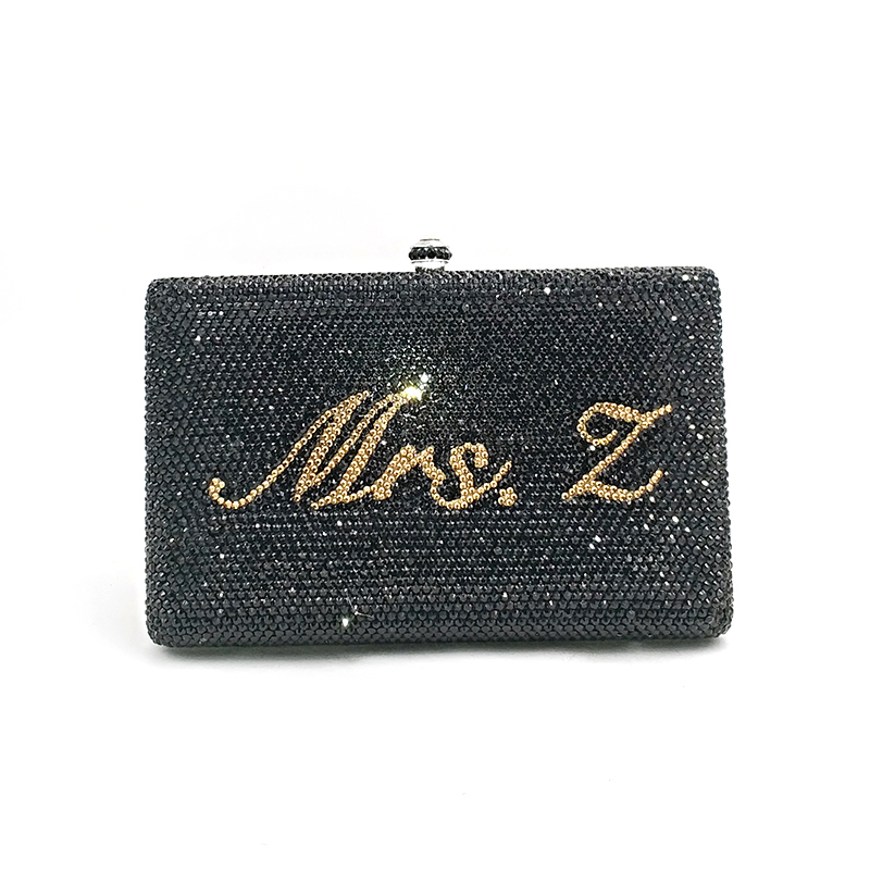 Bling Crystal Customize Clutch