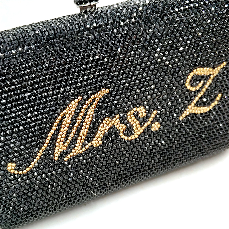 Bling Crystal Customize Clutch