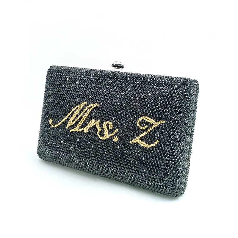 Bling Crystal Customize Clutch