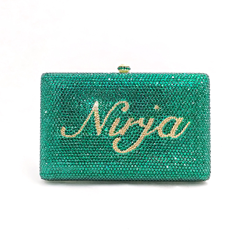 Bling Crystal Customize Clutch