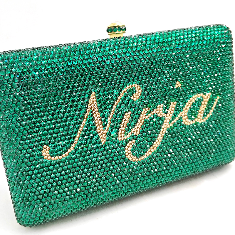 Bling Crystal Customize Clutch
