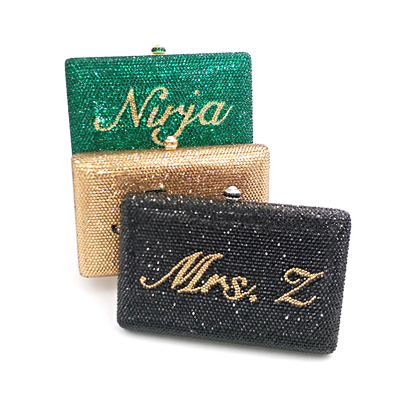Bling Crystal Customize Clutch