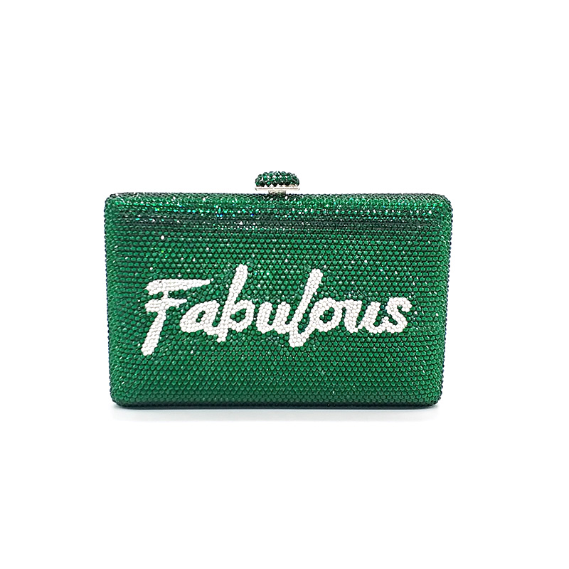 Bling Crystal Customize Clutch