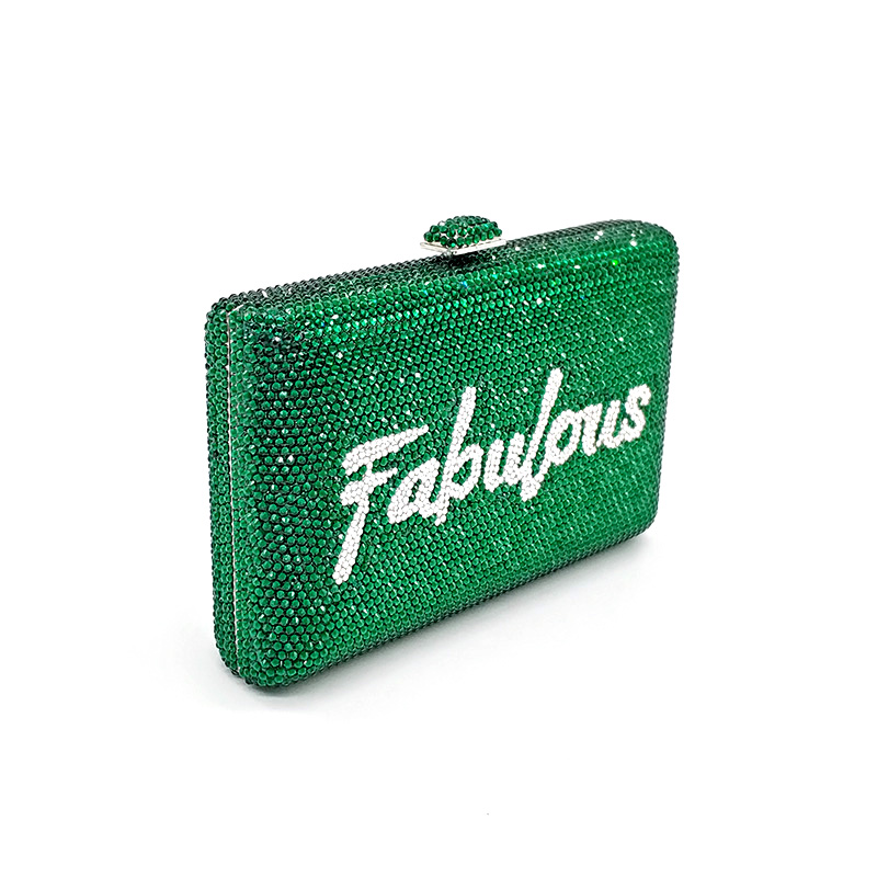 Bling Crystal Customize Clutch