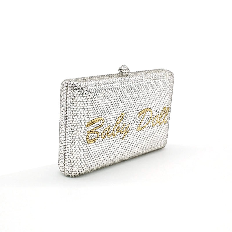 Bling Crystal Customize Clutch