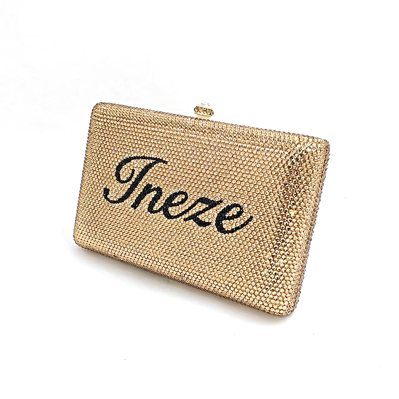 Bling Crystal Customize Clutch