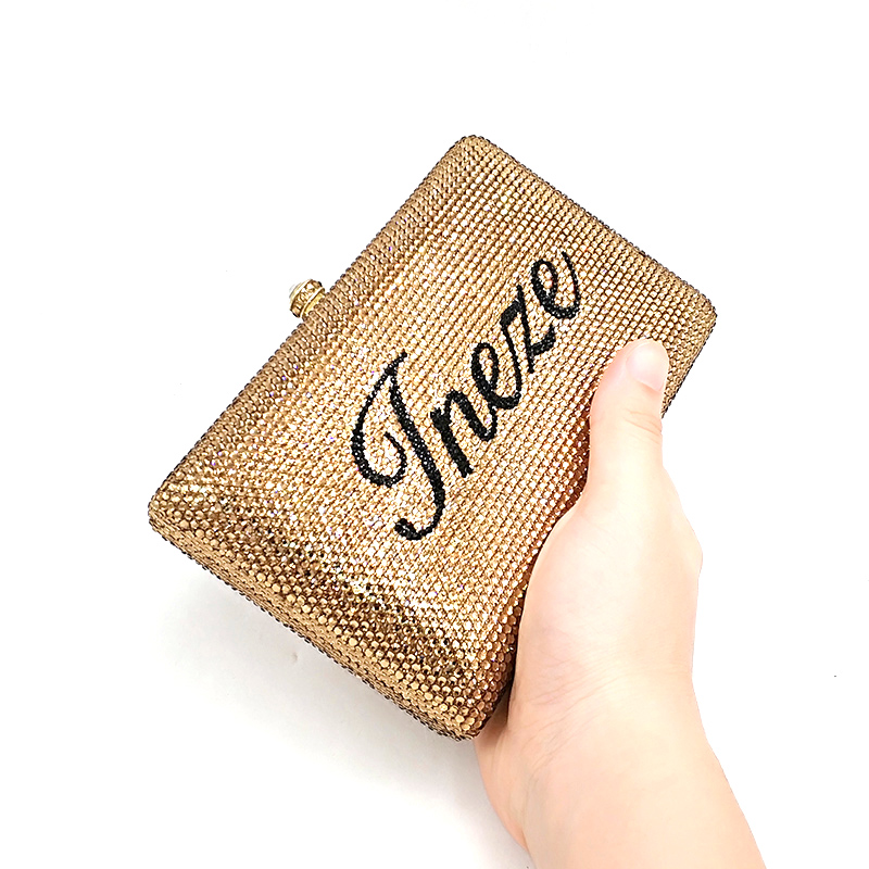 Bling Crystal Customize Clutch