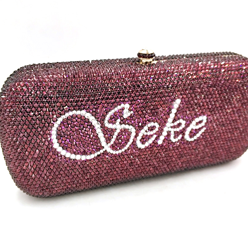 Bling Crystal Customize Clutch