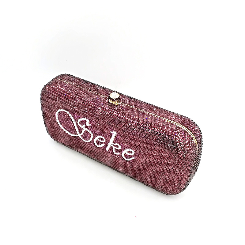 Bling Crystal Customize Clutch