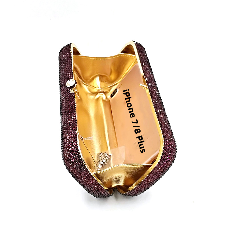 Bling Crystal Customize Clutch