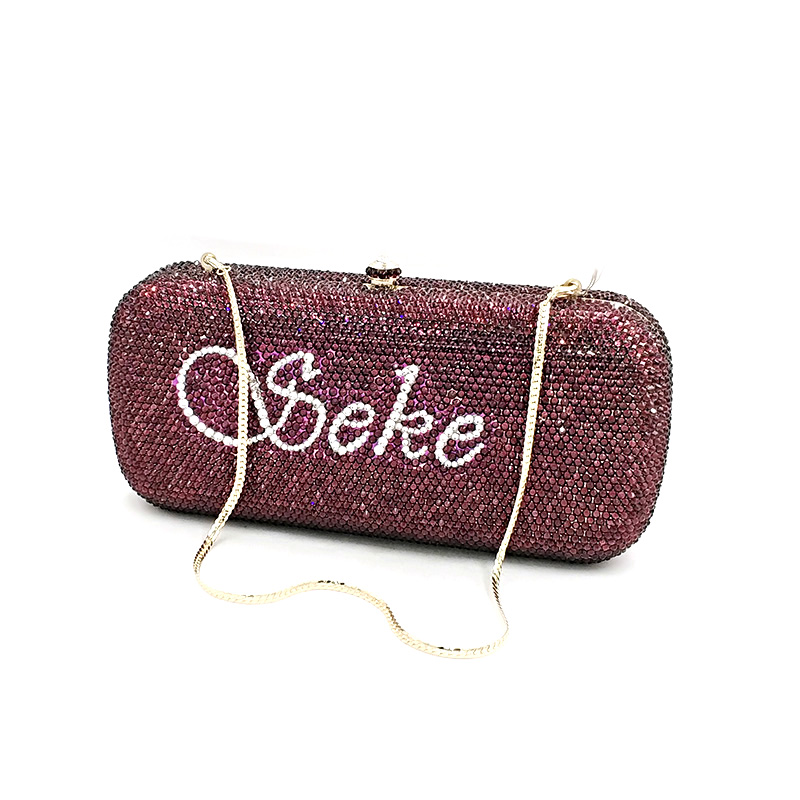 Bling Crystal Customize Clutch