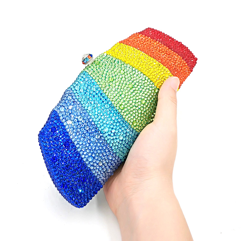 Fashion Full-crystal Bag