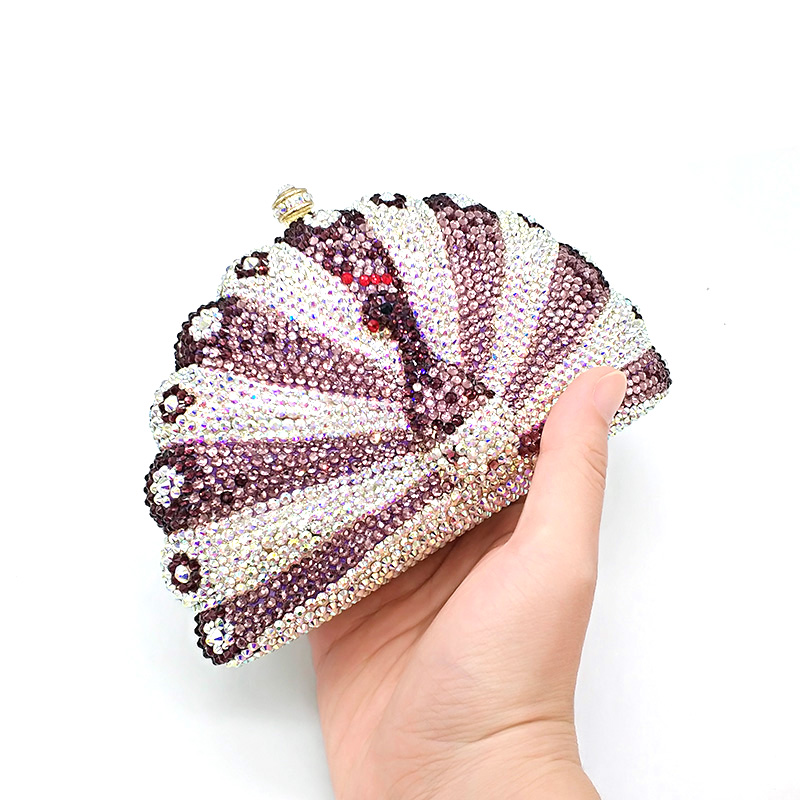 Elegant Peacock Clutch