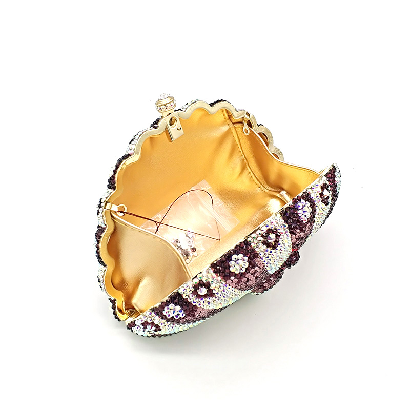 Elegant Peacock Clutch