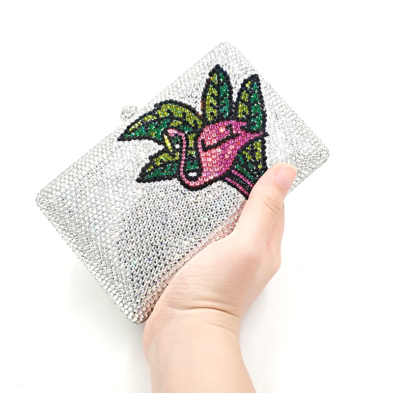 Cartoon Red-crowned Crane Bag