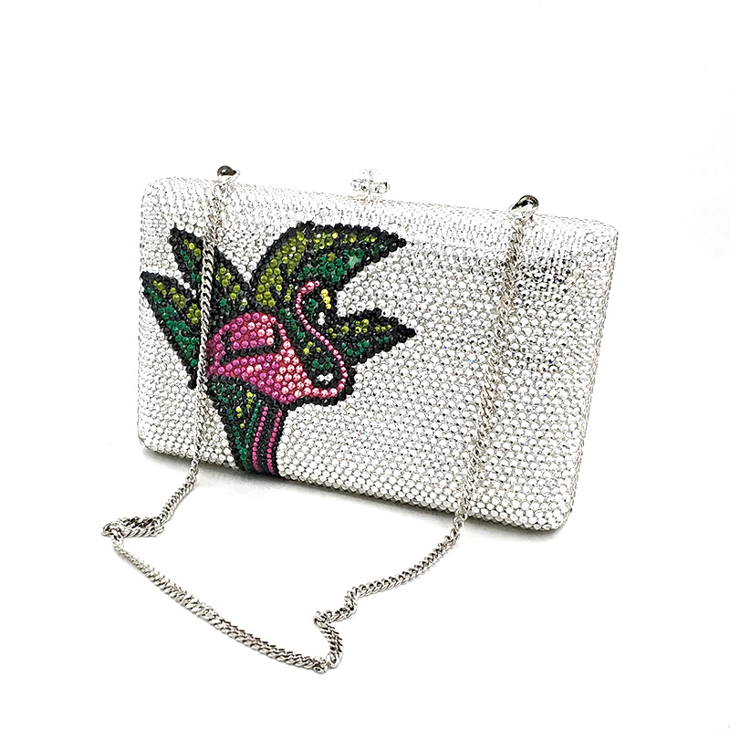 Cartoon Red-crowned Crane Bag