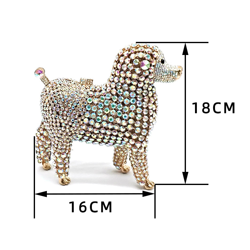 Puppy Crystal Bag