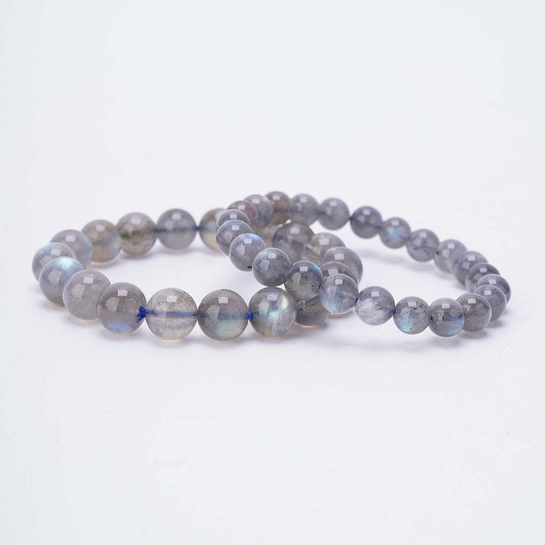 Labradorite Crystals bracelets 8mm 10mm 12mm