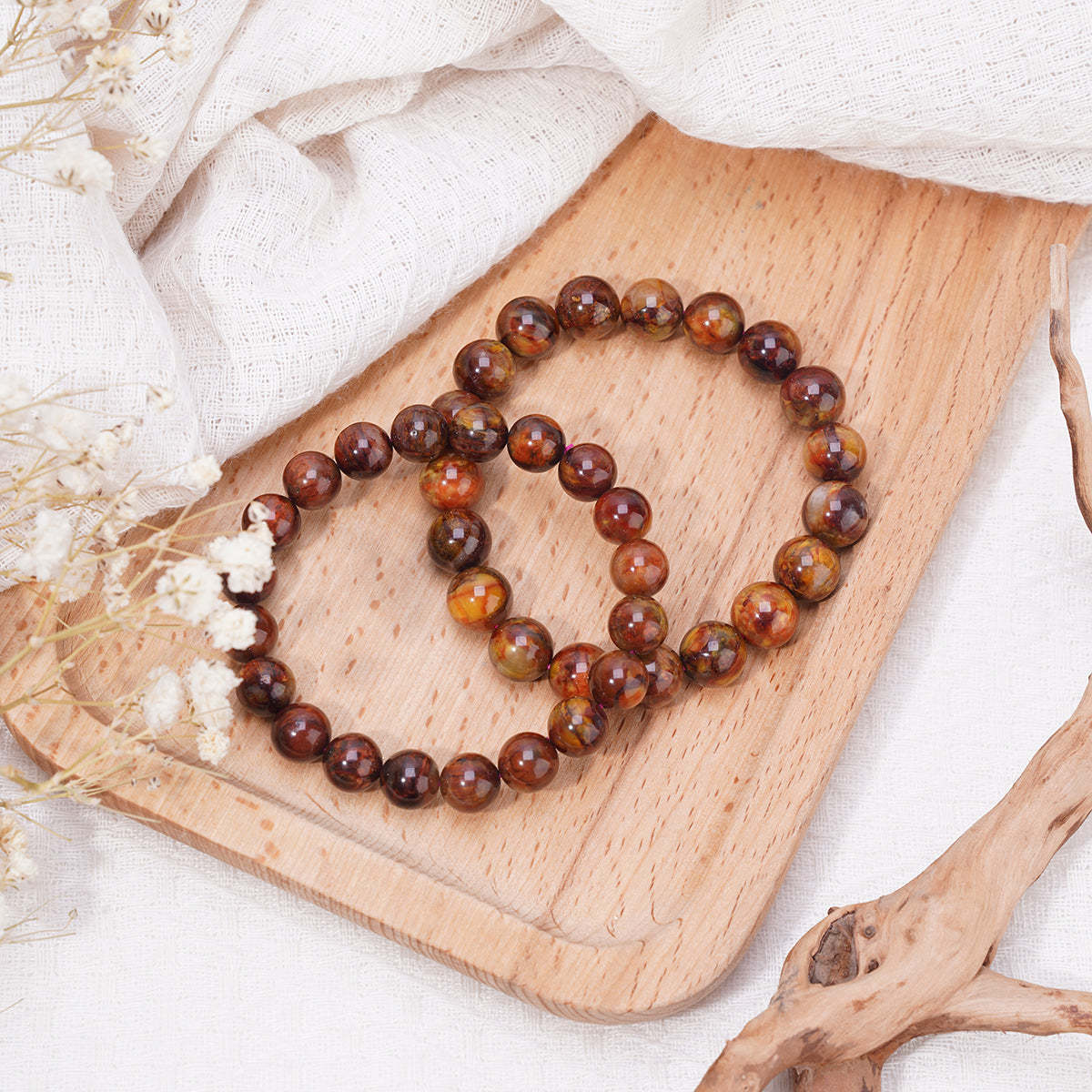 Red Pietersite Bracelets 8mm 10mm 12mm