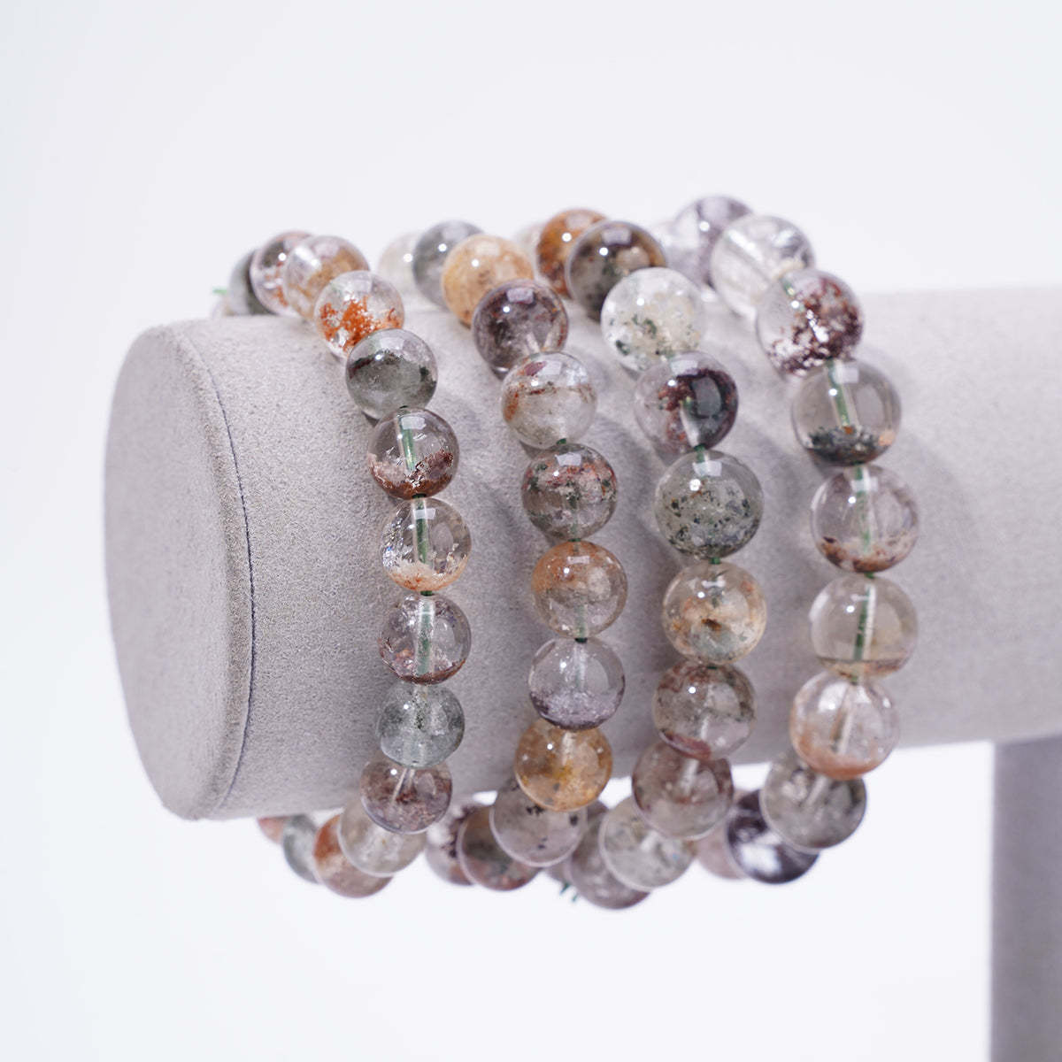 Green Garden Quartz Bracelet 8mm 10mm 13mm