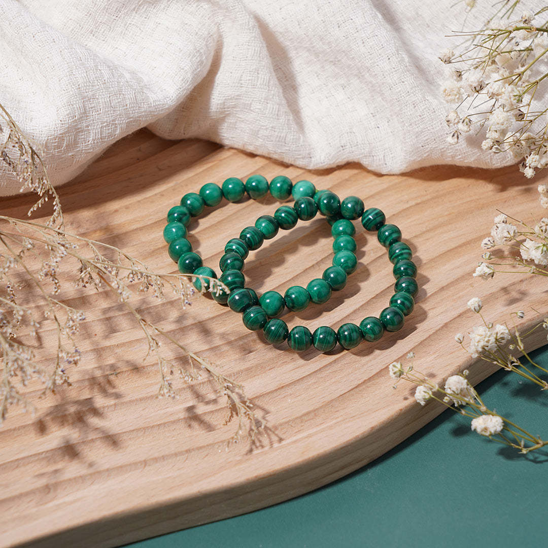 Malachite Bracelets 8mm 9mm