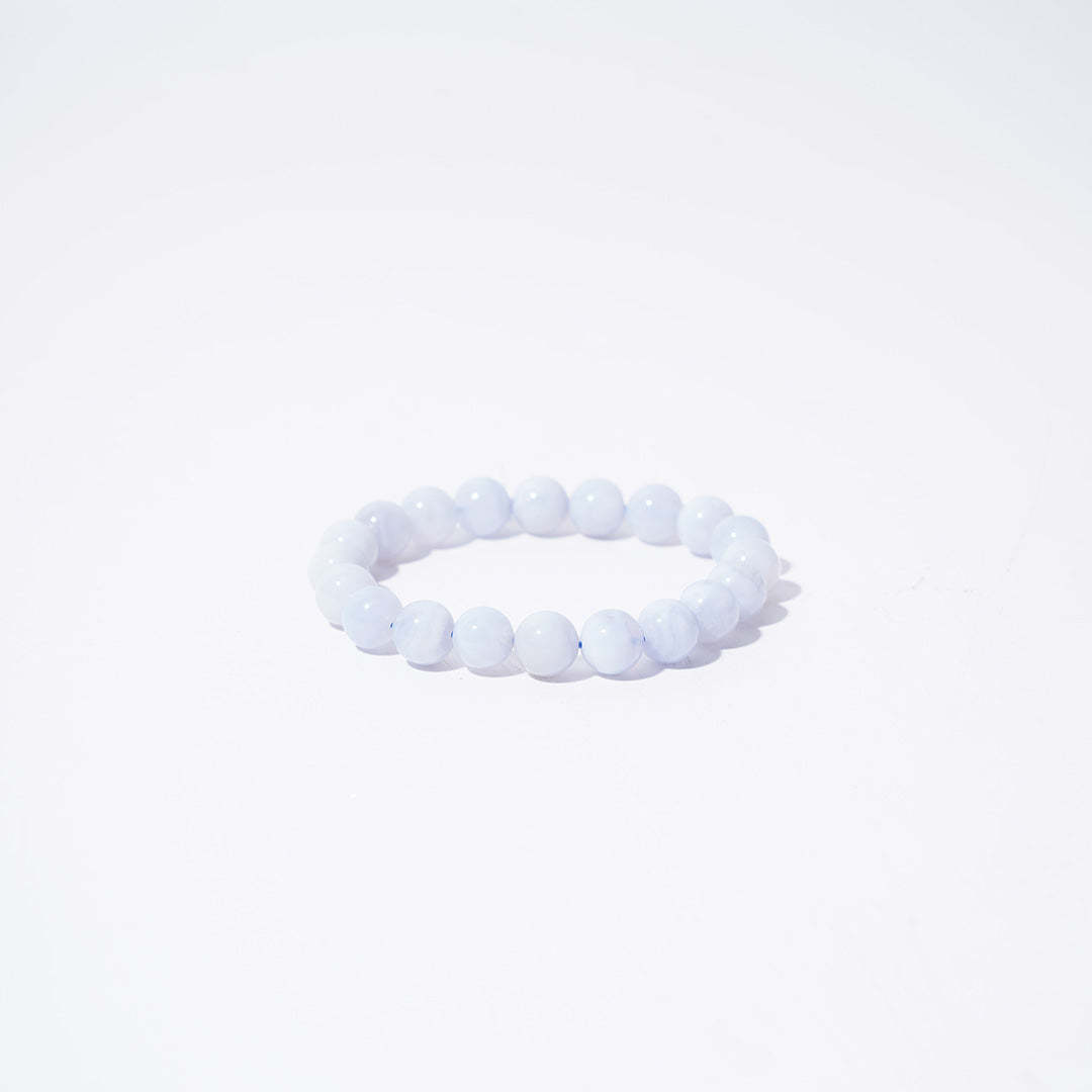 Blue Lace Agate Bracelets 7mm 9mm 11mm