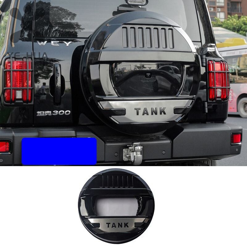 Tank 300 22-23 Spare Tire Cover Full Package Exterior Decoration Modification Tailgate Tire Cover Decoration Car Accessories