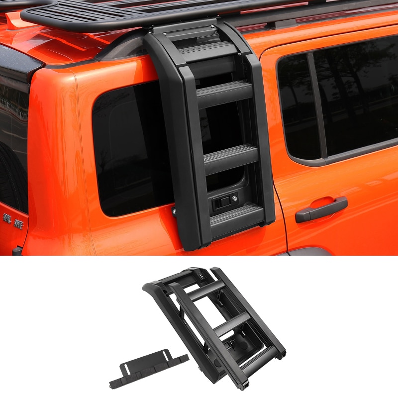 Car 4x4 Offroad Customized Truck Rack And Side Ladder For Tank 300