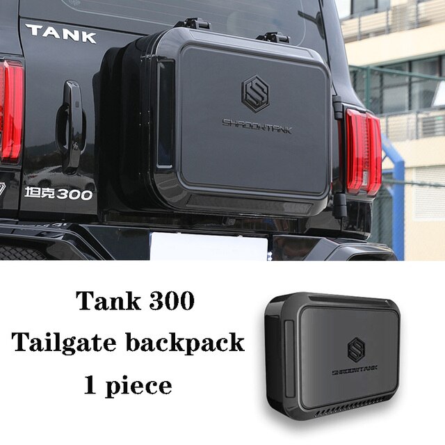 For Great Wall GWM WEY TANK 300 Tank 300 Car Tailgate Small Backpack Multifunctional Storage Box 4X4 Exterior Accessories