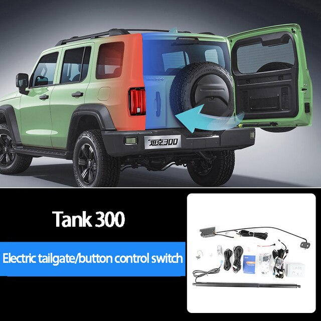 For Great Wall GWM WEY TANK 300  Tank 300 Electric Tailgate Intelligent Trunk Electric Suction Tailgate Modification Accessories