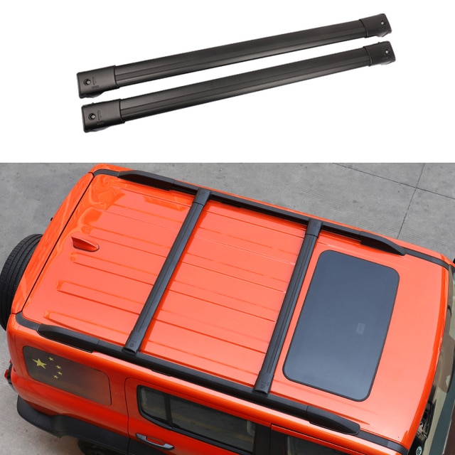 For Great Wall GWM WEY TANK 300 Tank 300 Luggage Rack Aluminum Alloy Crossbar Roof Rack Modification Accessories
