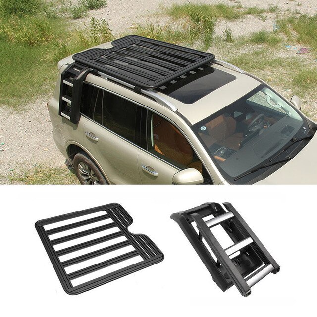 For Great Wall GWM WEY TANK 500 Tank 500 Car Roof Luggage Rack Folding Ladder Expansion Platform Car Modification Accessories