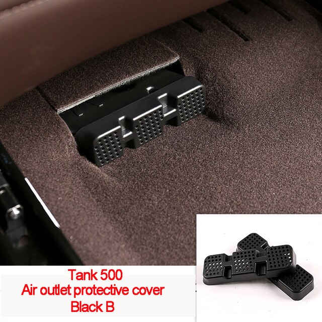 For Great Wall TANK 500 Tank 500 Seat Bottom Air Outlet Protective Cover Anti Blocking Cover Interior Modification Accessories