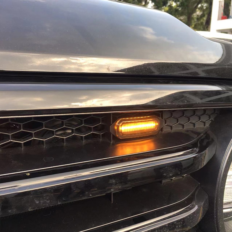 Great Wall WEY Tank 300 Medium Mesh Light LED Small Yellow Light Front