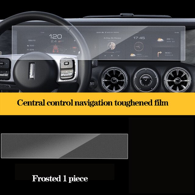 Tank 300 Tempered Film Navigation Film Instrument Screen Central Control Protective Film Interior Modification Car Accessories