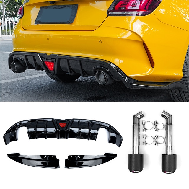 For MG GT MG5 MGGT 2021-2022 2023 Car modified rear lip exhaust rear surround-YeHua MG Shop