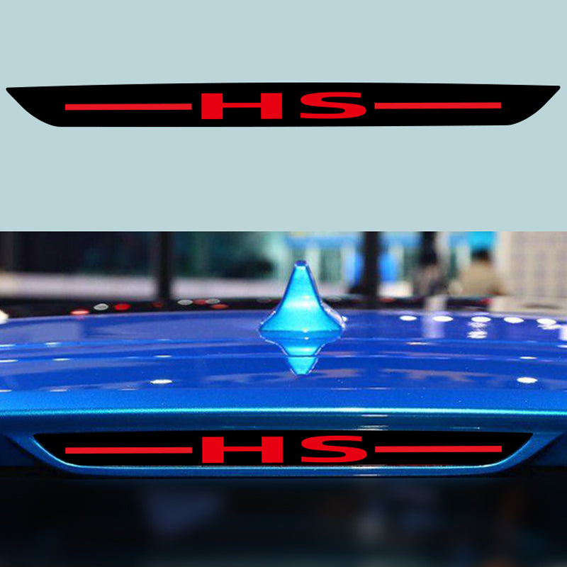 For MG Logo MG HS 18-22 Car Sticker Accessories Taillight Brake Lights Lamp Protector Carbon Fiber Covers Styling With Original-YeHua MG Shop