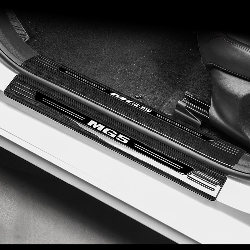 For MG GT MG5 MGGT 2021-2022 2023 Sill Strip Stainless Steel Car Interior Accessories Interior Replacement Parts Accsesories-YeHua MG Shop