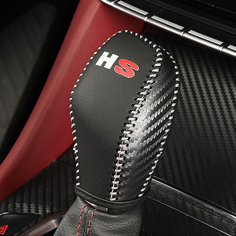 1X For MG HS 2018-2022 car interior decoration accessories leather gear cover protective accessories-YeHua MG Shop