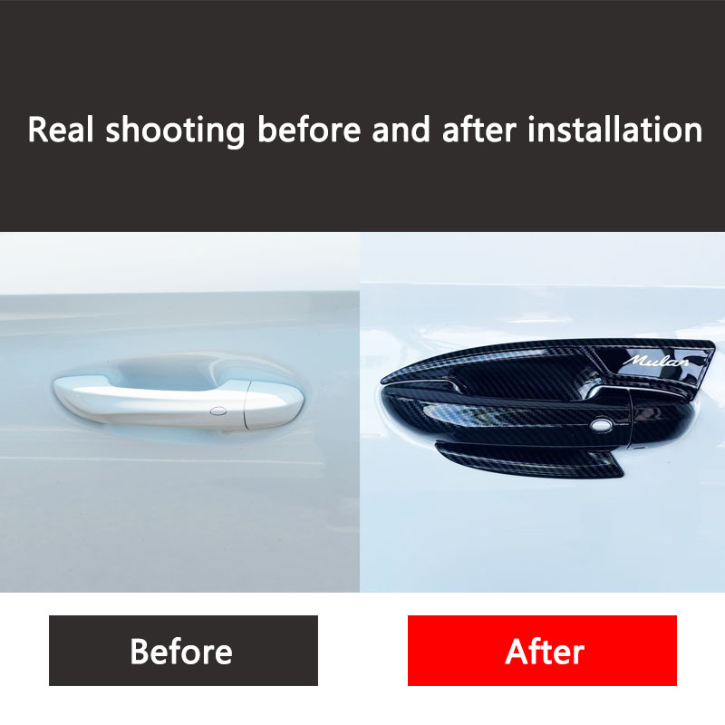 Door Handle Cover For MG4 EV 2023 MG4 MULAN Car Accessories-YeHua MG Shop
