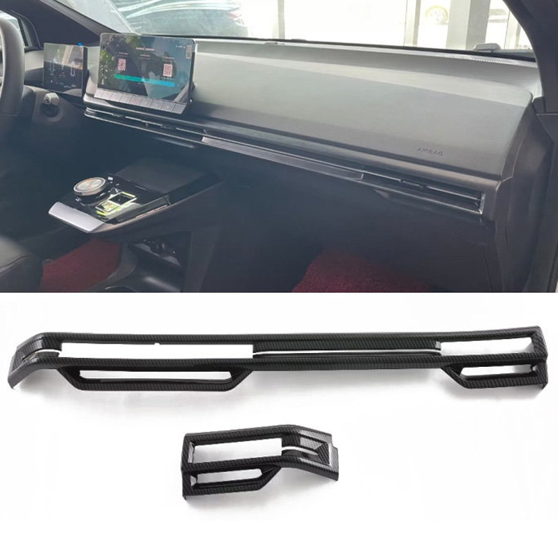 For MG4 2022 2023 MG MULAN ABS Front Dashboard Air Conditions Outlet Cover Center Conlose Panle Strip Trim-YeHua MG Shop