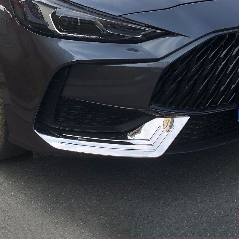 For MG GT MG5 MGGT 2021-2022 2023 Front Fog Lamp Trim Strip Stickers on Car Assecories Accesories Accessories for Vehicles Parts-YeHua MG Shop