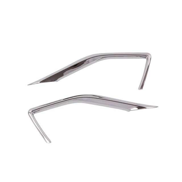 For MG ZS MGZS EV ZST 2017-2022 Car Decoration Chrome Exterior Parts Automobiles Accessories Electroplated Front Fog Lamp Frame-YeHua MG Shop