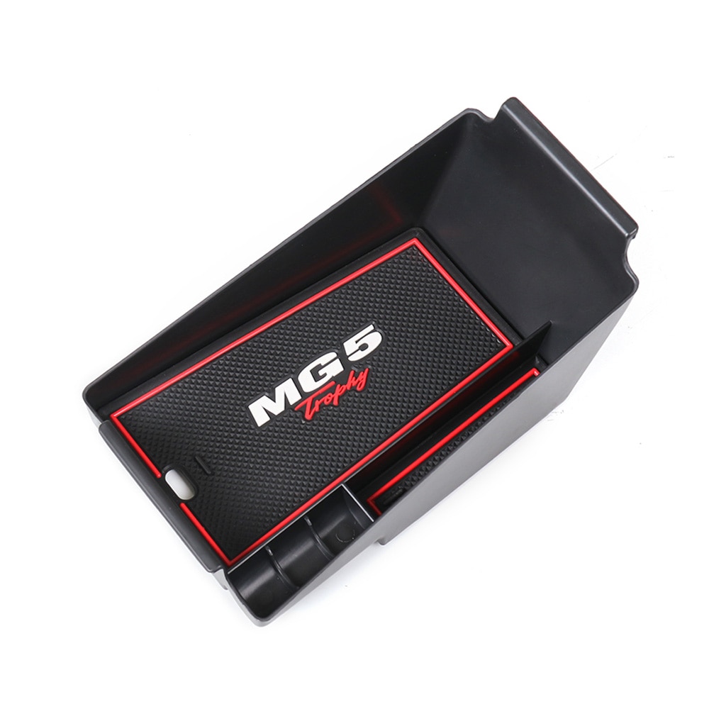 1X 2021-2022 MG GT MG5 2023 Car Armrest box storage box center anti slip pad Container Glove Organizer Case Accessories-YeHua MG Shop